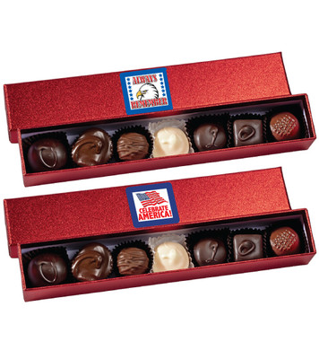 Celebrate America Chocolate Candy Box