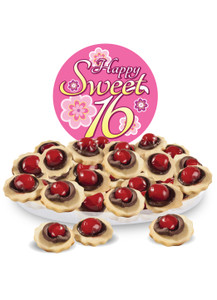 Sweet 16 Chocolate Cherry Butter Cookies