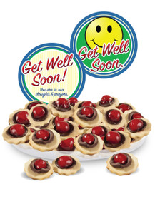 Get Well Chocolate Cherry Butter Cookies