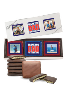 Father's Day 6pc Chocolate Graham Photo Box