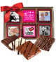 12pc Valentine's Day Chocolate Graham Custom Photo Box