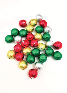 Solid Milk Chocolate Christmas Balls