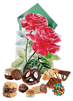 Rose Themed Gourmet Large Tote Box