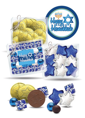 Hanukkah Chocolate Candy Trio
