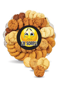 I'm Sorry All Natural Smackers Mini Crispy Cookies - Platter