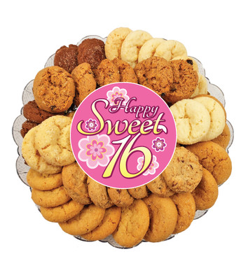 Sweet 16 All Natural Smackers Cookie Platter