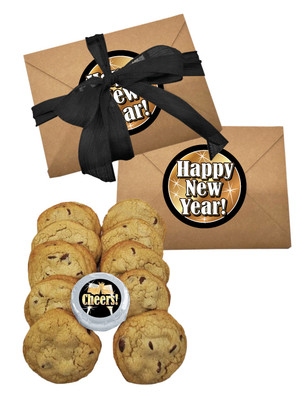 Happy New Year Chocolate Chip Cookie Craft Box