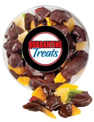 Connecting Friends Chocolate Dipped Dried Fruit