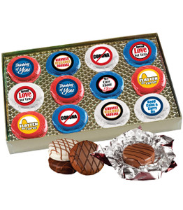 Connecting Friends 12pc Chocolate Oreo Cookie Box