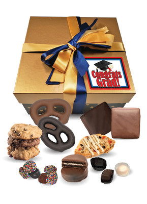 Make-Your-Own Box of Treats - Blue/Gold