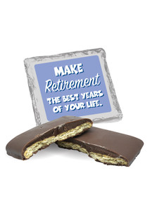 Retirement Cookie Talk Chocolate Graham