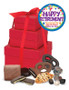 Retirement 3 Tier Tower of Treats - Red