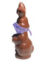 Chocolate Quarantine Bunny - Side View