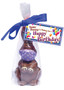 Happy Birthday Quarantine Chocolate Bunny - Wrapped
