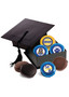 Milford Brook Graduation Cap with Chocolate Oreo Cookies