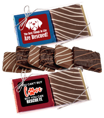 Dog Rescue Chocolate Graham Duo