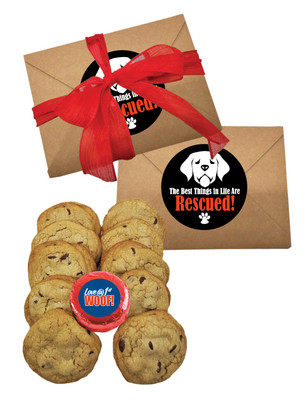 Dog Rescue Chocolate Chip Cookie Craft Box