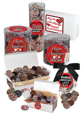 Anniversary Nonpareils - Multi-Colored