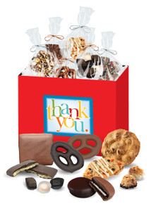 Thank You Basket Box of Gourmet Treats