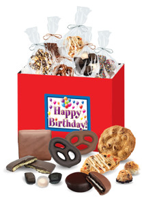 Birthday Basket Box of Gourmet Treats