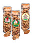 Christmas Butter Toffee Pecans - Tall Clear Cylinder