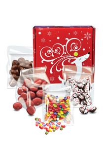 Reindeer Decorated Candy Gift Box
