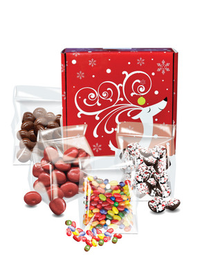 Reindeer Decorated Candy Gift Box