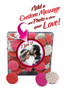 Valentine's Day Chocolate Nonpareil Gifts - Clear Box