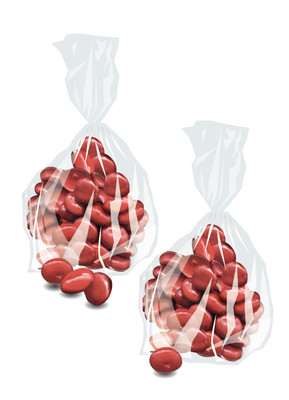 Chocolate Red Cherries - Favor Bags