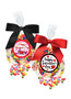 Valentine's Day Fruit Bowl Jelly Beans - Favor Bags