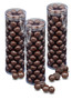 Dark Chocolate Sea Salt Caramels - Tall Canister