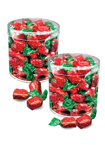 Strawberry Soft-filled Hard Candy - Wide Canister