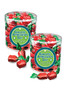 Employee App Strawberry Soft-filled Hard Candy - Wide Canister