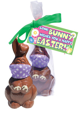 Easter Quarantine Chocolate Bunny