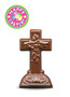 Easter Solid Milk Chocolate Cross - Straight