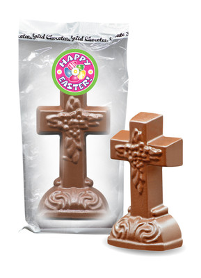 Easter Solid Milk Chocolate Cross