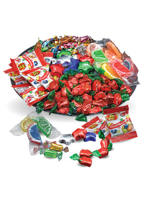 Assorted Wrapped Candy Platter