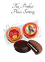 Thanksgiving Chocolate Oreo Photo Place Setting Duo