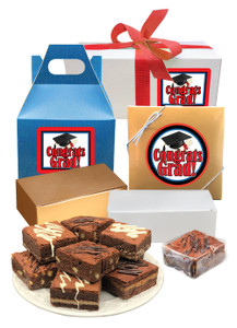 Graduation Brownie Gifts - 2pc Boxes