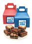 Hanukkah Brownie Gifts - 6pc Boxes