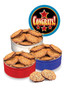 Congratulations Florentine Lacey Cookies Tin