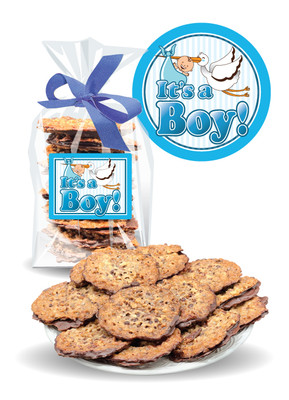 Baby Boy Florentine Lacey Cookies