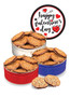 Valentine's Day Florentine Lacey Cookies Tin