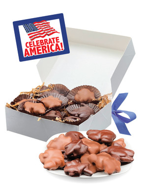 Celebrate America Chocolate Turtle - Large Box