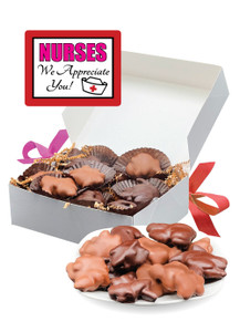 Nurse Appreciation Chocolate Turtles - Large Box