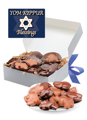 Yom Kippur Chocolate Turtles - Large Box