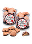 Valentine's Day Chocolate Turtles - Wide Canister