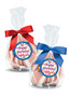 Happy Birthday Chocolate Dipped Potato Chips - Favor Bags