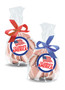 Celebrate America Chocolate Dipped Potato Chips - Favor Bags