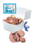 Baby Boy Chocolate Dipped Potato Chips - Box